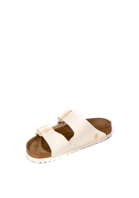 Sandalo arizona canvas bianco BIRKENSTOCK | ARIZONA CANVAS1022679-EGGSHELL